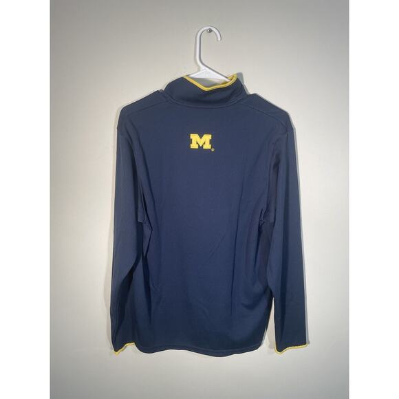 Nike Team Michigan Wolverines Quarter Zip Lightweight Pullover Men's M - Picture 5 of 10